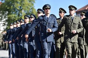 University of Defence, graduation ceremony, graduands