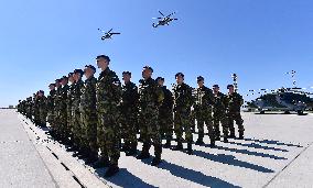 22nd helicopter air base, 80th anniversary of creation of 311th Czechoslovak RAF Bombing Squadron