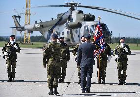 22nd helicopter air base, 80th anniversary of creation of 311th Czechoslovak RAF Bombing Squadron