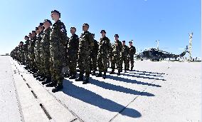 22nd helicopter air base, 80th anniversary of creation of 311th Czechoslovak RAF Bombing Squadron