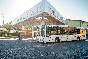 Bus line that will cross the Czech, German and Polish borders