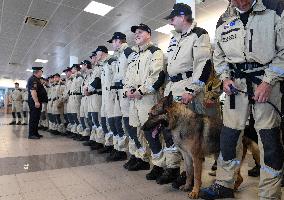 Czech rescuers special Urban Search and Rescue (USAR) team to Beirut