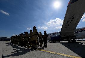 Czech rescuers special Urban Search and Rescue (USAR) team to Beirut