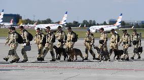 Czech rescuers special Urban Search and Rescue (USAR) team to Beirut