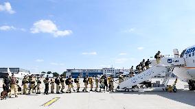 Czech rescuers special Urban Search and Rescue (USAR) team to Beirut