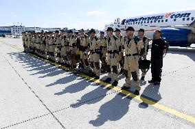 Czech rescuers special Urban Search and Rescue (USAR) team to Beirut