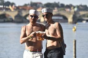 Prague Pride festival, beer