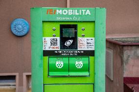 Charging station (cable) for electro vehicles, E-mobilita, skupina CEZ