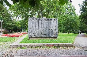 Maribor, The Liberation monument 1918-1919 to the 40th anniversary in 1958