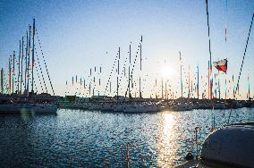 D-Marin Dalmacija, marina, sailing yacht, Czech flag, cruising, port, sea