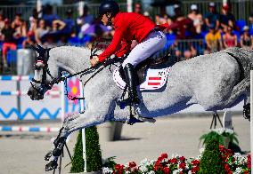 Christian Rhomberg and horse Femke