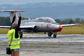 Aero L-29 Delfin (Dolphin), plane, airplane, Air Day Cheb, airshow