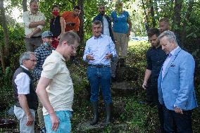 Andrej Babis, Richard Brabec, Malsemuschel project, Malse River, freshwater pearl mussels