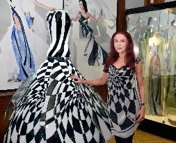 Blanka Matragi, glass dress