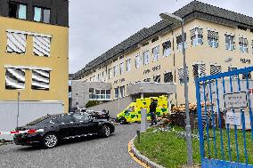 Prague's Central Military Hospital (UVN), ambulance