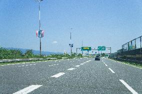 A2 motorway, highway, Zagreb/Lucko, traffic, rideable, almost empty