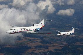 Passenger plane Czech Air Force Jak-40 (YAK-40)