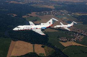 Passenger plane Czech Air Force Jak-40 (YAK-40)
