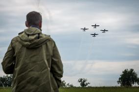 Flying Bulls acrobatics flight team by Red Bull