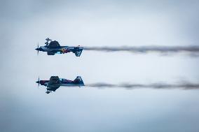 Flying Bulls acrobatics flight team by Red Bull