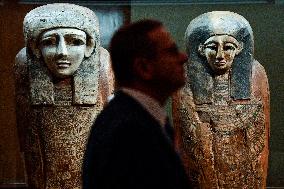 Egyptology exhibition, The Sun Kings, ancient Egypt, Abusir