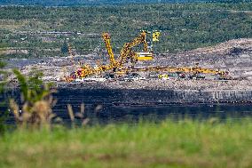 Greenpeace CR, Vrsany lignite mine, protest