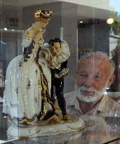 Royal Dux Bohemia exhibition, figural porcelain