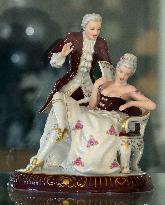 Royal Dux Bohemia exhibition, figural porcelain