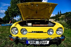 Skoda 110 R coupe, car, automobile