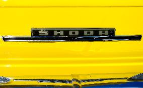 Skoda 110 R coupe, car, automobile, detail