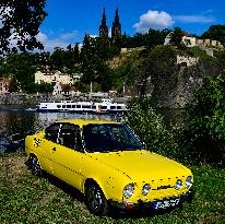 Skoda 110 R coupe, car, automobile