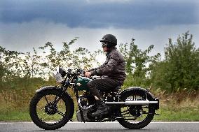 53rd year of the regularity ride to the hill Zbraslav - Jiloviste, historic motorcycle, veteran, oldtimer
