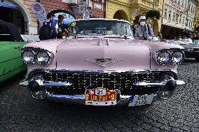 The 11th South Bohemia Classic, race of  old cars (veterans, historical, oldtimers), CADILLAC