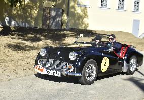 The 11th South Bohemia Classic, race of  old cars (veterans, historical, oldtimers), TRIUMPH