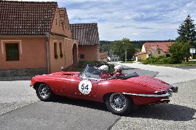 The 11th South Bohemia Classic, race of  old cars (veterans, historical, oldtimers), Jaguar