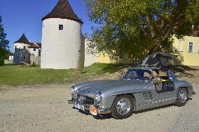 The 11th South Bohemia Classic, race of  old cars (veterans, historical, oldtimers), Mercedes