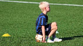 Children, boy, boys, soccer, football, training session, ball