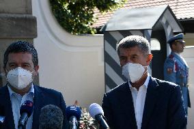 Jan Hamacek, Andrej Babis
