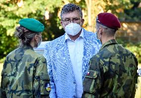 PETR VANEK, director, Old peopleｴs home Humpolec, Czech Republic, army, soldiers, help