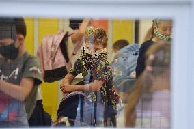 pupil, school, face mask, coronavirus, COVID-19, Prague