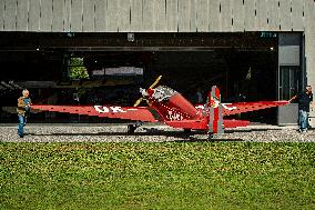 Zlin Z-XII aircraft, plane, OK-HFC