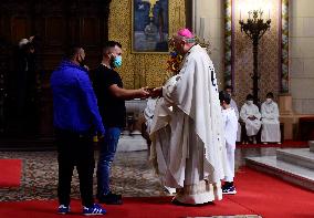 Roma Believers, pilgrims, Saint Wenceslas Cathedral