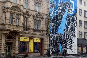 mural art by Mariusz M-City Waras