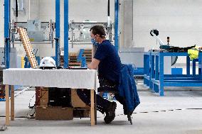 Company Strojmetal Aluminium Forging from MTX Group, Bruntal, Production Hall, employe