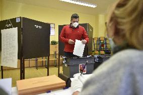 Czech regional elections and the first round of the election to one-third of the Senate, Jan Hamacek