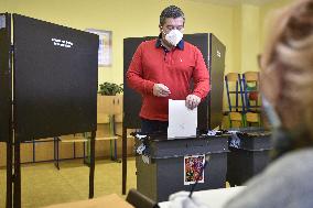 Czech regional elections and the first round of the election to one-third of the Senate, Jan Hamacek