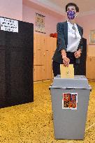 Czech regional elections and the first round of the election to one-third of the Senate, Marketa Pekarova Adamova