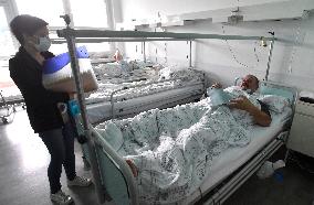 Czech regional and Senate elections, Zlin, hospital