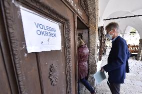 Milos Vystrcil, Czech regional and Senate elections, Telc, COVID-19, coronavirus