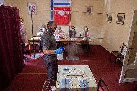 Czech regional elections and the first round of the election to one-third of the Senate, disinfection